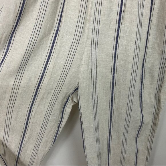 NWT Madewell Smocked Linen Jumpsuit Pockets 2020 New With Tags Size Small Boho S - Picture 13 of 16